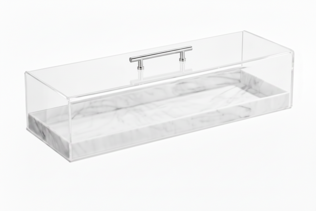 Cake Box – Gold & Silver Handles