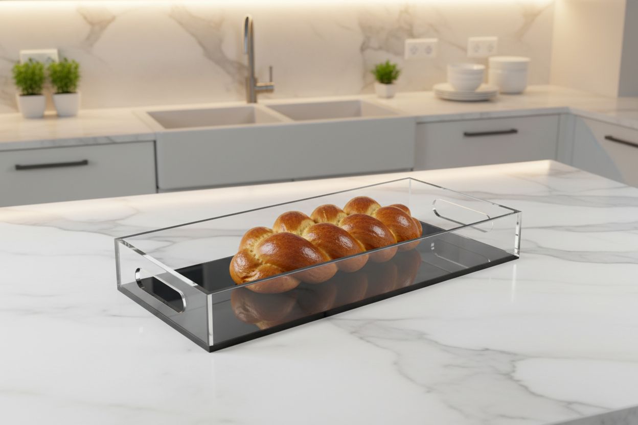 Challah in Kitchen